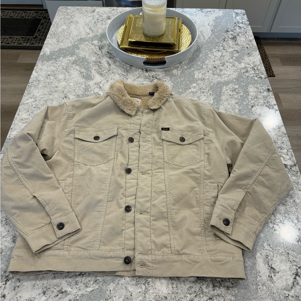 Wrangler Sherpa Lined Jacket